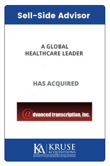Advanced Transcription Inc. has been acquired