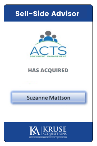 Acts Documentation Management has been acquired