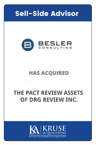 Besler Consulting Has Acquired The Pact Review Assets of DRG Review, Inc.