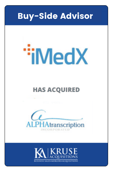 iMedX Has Acquired Alpha Transcription